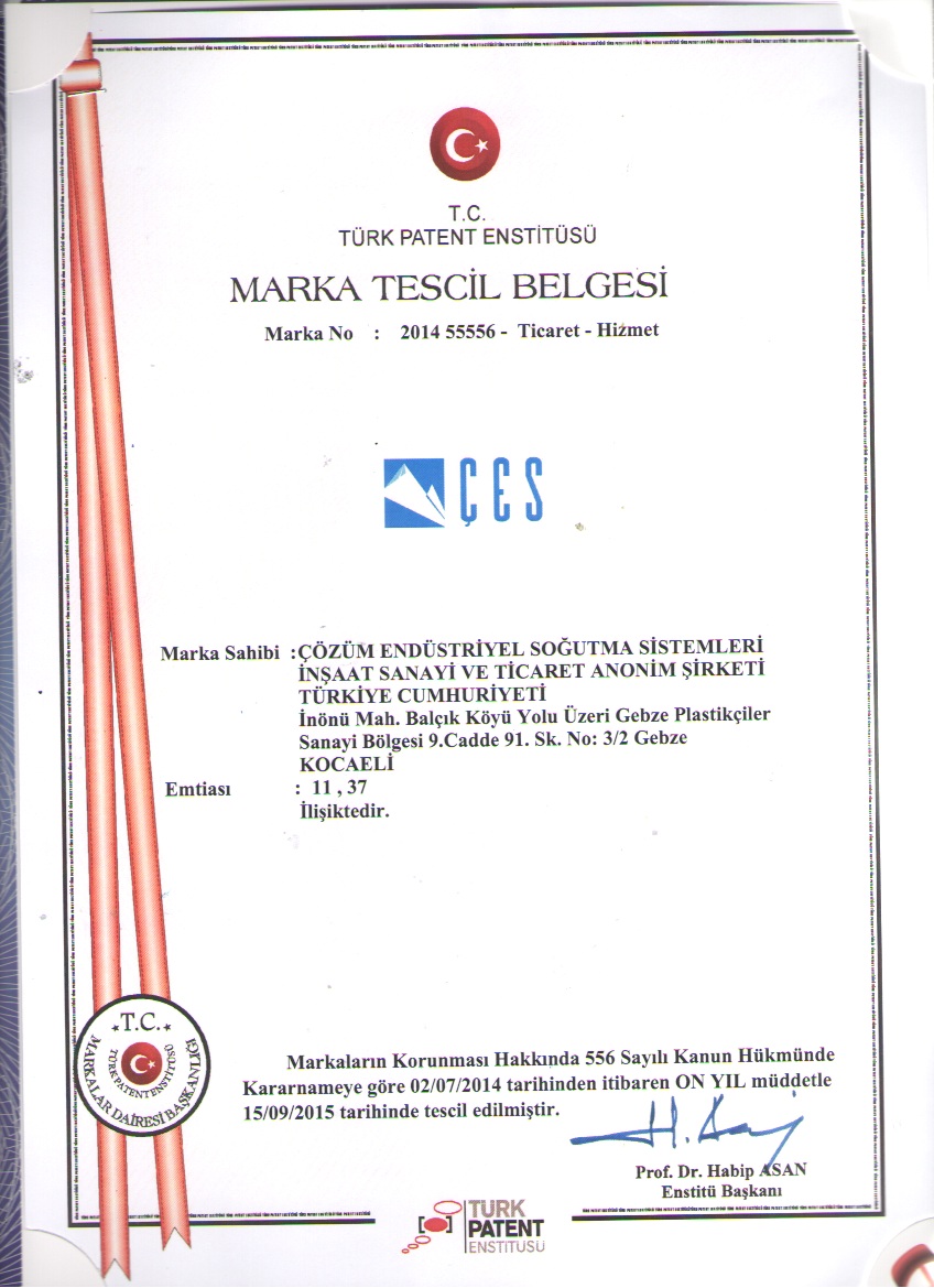 Marka Tescil Belgesi